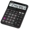 Image de Calculatrice de bureau - - DJ-120D Plus - 12 chiffres - Panneau solaire - Noir