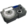 Image de XR-12WE1 - Auto-adhésif - noir sur blanc - Rouleau (1,2 cm x 8 m) 1 cassette(s) bande d'étiquettes - pour Disc Title Printer CW-L300; KL 170, 60,