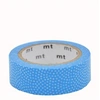 Image de Masking Tape - Pois Samekomon bleu - 15 mm x 7 m