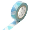 Image de Masking tape - Arlequin bleu - 1,5 cm x 7 m - Masking Tape