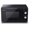 Image de Micro-ondes + Gril YC-MS01E-B 20L 800W 50Hz Acier Inoxydable Verre Noir