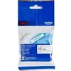 Image de M-K231SBZ - Noir sur blanc - Rouleau (1,2 cm x 4 m) 1 cassette(s) blister - bande non plastifiée - pour P-Touch PT-55, PT-65, PT-75, PT-80, PT-85,