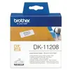 Image de DK-11208 - Noir sur blanc - 400 étiquettes adresses - pour Brother QL-1050, QL-500, QL-550, QL-560, QL-570, QL-650, QL-710, QL-720, QL-820