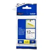 Image de Brother TZe-S231 - Adhésif extra fort - noir sur blanc - Rouleau (1,2 cm x 8 m) 1 cassette(s) ruban laminé - pour Brother PT-D210, D600, H110;