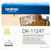Image de Brother DK-11247 Rouleau d'Étiquettes, original Noir sur Blanc 103 x 164 mm en occasion ou reconditionné