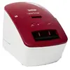 Image de QL-600R - Imprimante d'étiquettes - thermique direct - rouleau (6,2 cm) - 300 x 300 ppp - jusqu'à 71 mm/sec - USB 2.0 - rouge, blanc
