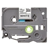 Image de TZe-231 - Adhésif - noir sur blanc - Rouleau (1,2 cm x 8 m) 1 cassette(s) ruban laminé (pack de 5) - pour P-Touch PT-1010, 1090, 1230, 1280, 1290,