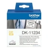 Image de DK11234 - Papier - auto-adhésif - noir sur blanc - 60 x 86 mm 260 étiquette(s) (1 rouleau(x) x 260 Etiquettes en forme découpée - pour Brother