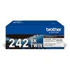 Image de TN242 BKTWIN - Pack de 2 - noir - original - cartouche de toner - pour Brother DCP-9017, DCP-9022, HL-3142, HL-3152, HL-3172, MFC-9142, MFC-9332,
