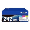 Image de TN242CMY Value Pack - Pack de 3 - jaune, cyan, magenta - original - cartouche de toner - pour Brother DCP-9017, DCP-9022, HL-3142, HL-3152, HL-3172,