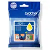 Image de Brother Cartouche d'encre LC521Y - Jaune