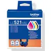 Image de Brother Cartouche d'encre LC521 - 4 couleurs