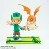 Image de Figurine Banpresto Digimon Adventure Dxf Adventure Archives Takeru&Patamon Vert 15 cm BP18976
