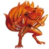 Image de Figurine Banpresto Naruto Shippuden Kurama Ver.B Orange 15 cm 4983164289008