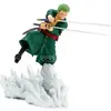 Image de Figurine Banpresto One Piece Roronoa Zoro Senkozekkei Vert 15 cm 4983164292053