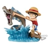 Image de Figurine One piece World Collectable Monkey D. Luffy versus Local Sea Monster