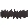 Image de Porte manteau design mural sticks expresso