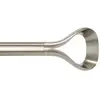Image de Tringle à rideaux argentée en métal D2,5cm, 106,7 - 304,8 cm