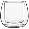 Image de Lot de 2 Tasses à café en Verre double paroi, transparent, 11,5 cl
