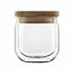 Image de Lot de 2 Sucriers en Verre double paroi, transparent, 33 cl