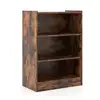 Image de Meuble à 3 niveaux marron 50x30x75 cm