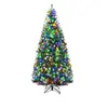 Image de Sapin de noël artificiel lumineux led lumière 4 couleurs 180 cm