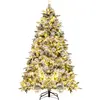 Image de Sapin de noël artificiel aiguilles de pin 752 branches mixtes 186 cm