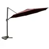 Image de CASTILLO - Parasol déporté et rotatif chocolat D3,5m