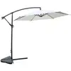 Image de Parasol ecru déporté rond 3 x 3 m