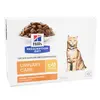 Image de Hill's Prescription Diet Feline C/D Urinary Care Aliment Humide Poulet 12 x 85g
