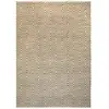 Image de Tapis design en coton beige 120x170 cm