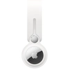 Image de Étui à sangle en silicone loop pour Apple AirTag - Blanc