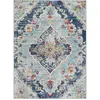 Image de Tapis vintage oriental multicolore/bleu 200x275