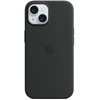 Image de Coque en silicone MagSafe Apple iPhone 15 - Noir