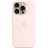 Image de Coque en silicone MagSafe pour Apple iPhone 15 Pro - Light Pink