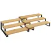 Image de Lot de 2 étagères à épices - L32 cm - Effet Bois clair