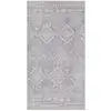 Image de Tapis décoratif de salon 80 x 150 cm style bohème gris Tourterelle