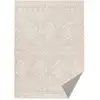 Image de Tapis décoratif de salon 160 x 230 cm style bohème beige cappuccino
