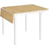 Image de Table de salle à manger pliable extensible couleur chêne naturel