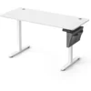 Image de Bureau électrique assis-debout 60 x 140 x (72-120) cm blanc nuage