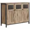 Image de Buffet marron camel et noir