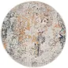 Image de Tapis grey / beige 122 x 122 cm