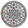 Image de Tapis de transition en polypropylène beige/bleu, 122 cm