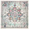 Image de Tapis polypropylène crème/bleu 122 x 122 cm