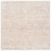 Image de Tapis laine ivory / rust 122 x 122 cm