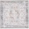 Image de Tapis polyester beige / grey 183 x 183 cm