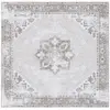 Image de Tapis polyester sage / ivory 122 x 122 cm