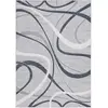 Image de Tapis polyester grey / ivory 240 x 305 cm