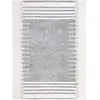 Image de Tapis polyester ivory / black 122 x 183 cm
