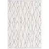 Image de Tapis polyester ivory / black 160 x 229 cm